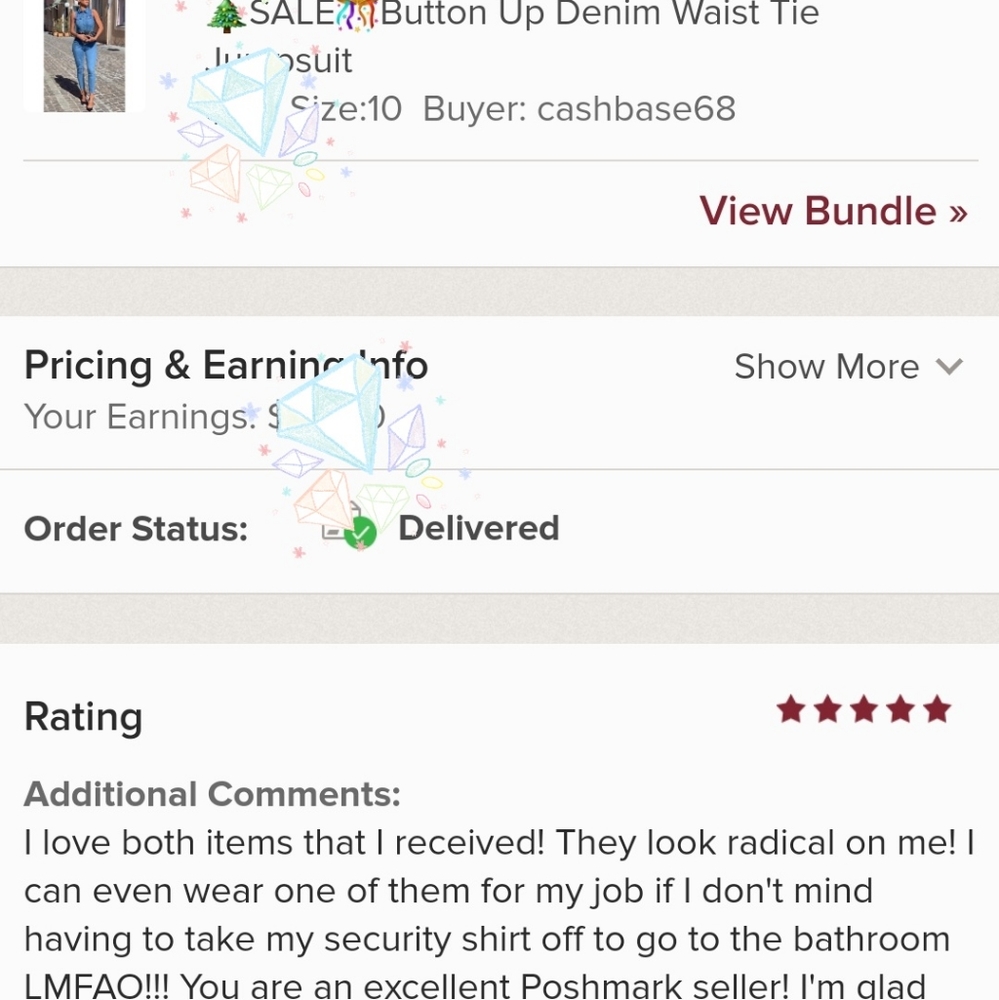 Denim Jumpsuit - Picture 7 of 12